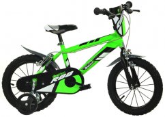 Dětské kolo Dino Bikes 414U-R88 zelené 14