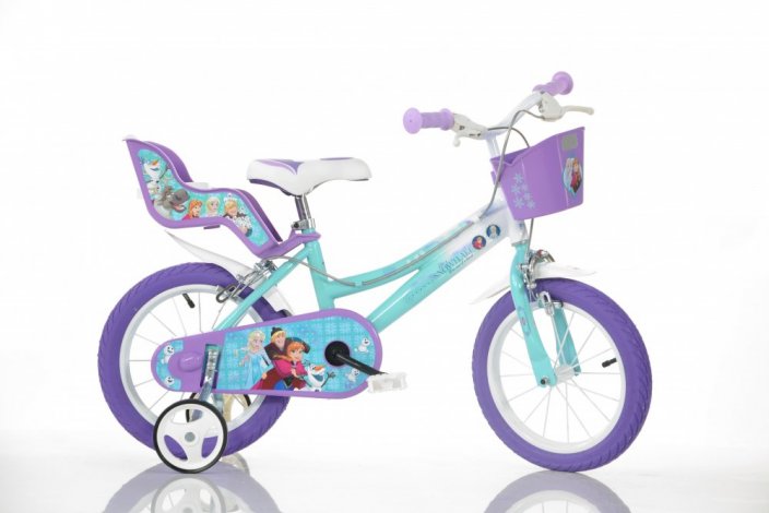 Přední plastový košík ke kolům Dino Bikes - Barva: Růžová