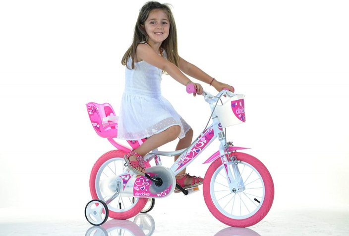 Dětské kolo Dino Bikes 144RN bílá 14