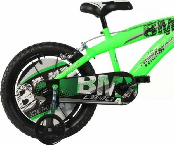 D tske kolo Dino Bikes BMX 165XC zelene 16 Kola Dino Bikes CZ