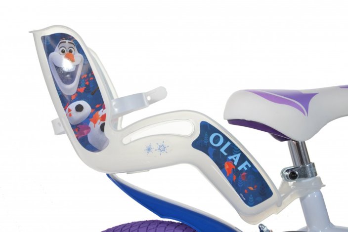 Zadní plastová sedačka pro panenky Dino Bikes - Barva: Růžová