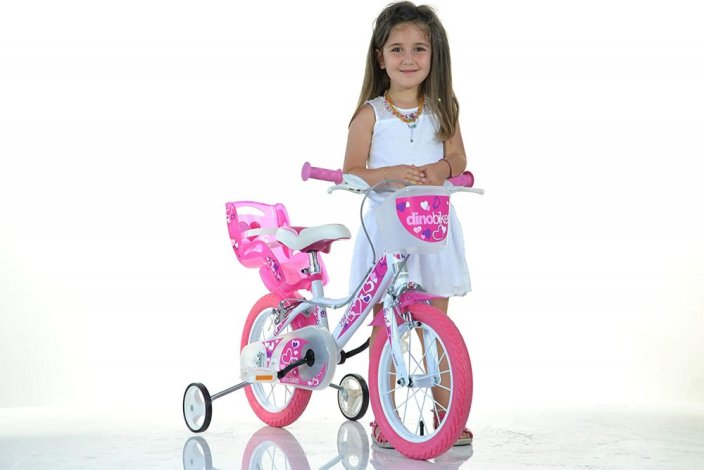 Dětské kolo Dino Bikes 144RN bílá 14