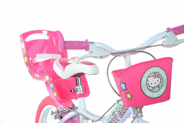 Přední plastový košík ke kolům Dino Bikes - Barva: Růžová