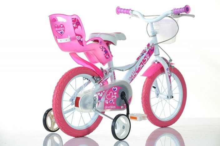 Dětské kolo Dino Bikes 144RN bílá 14